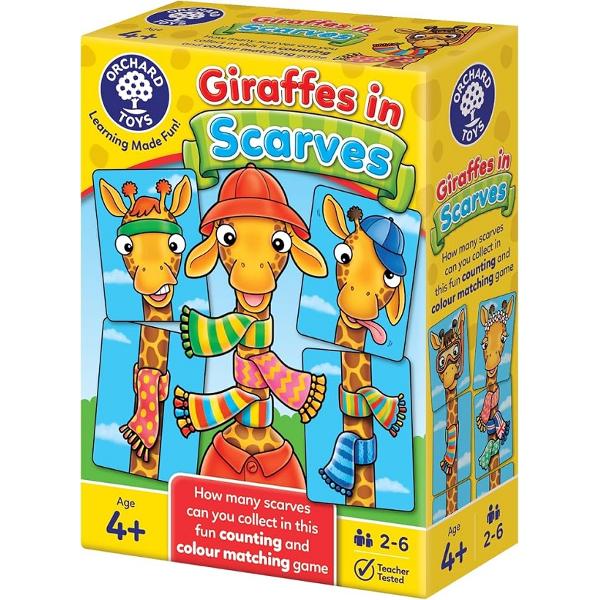 Joc educativ: Girafa cu fular
