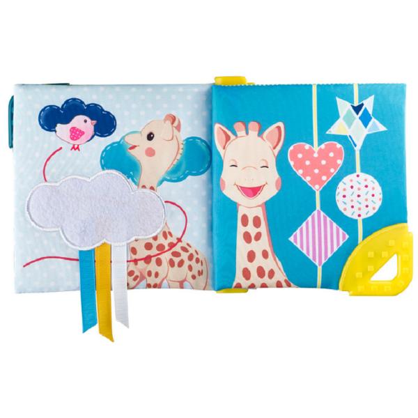 Set Girafa Sophie, zornaitoare si carticica cu activitati