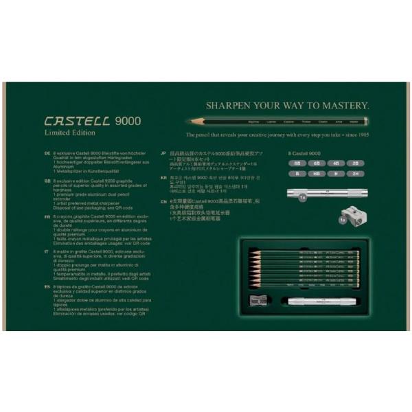 Set 10 piese Editie limitata. Beginner to Master Castell 9000