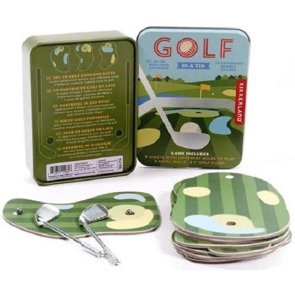 Mini joc de golf. In a Tin