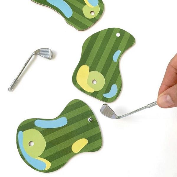 Mini joc de golf. In a Tin