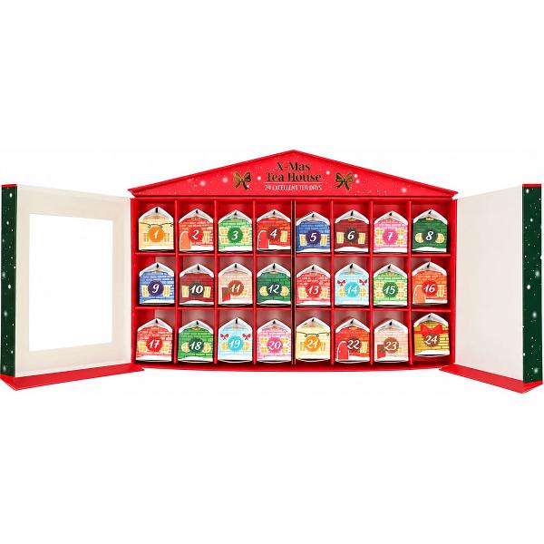 Set ceai: Calendar Advent. X-Mas Tea House