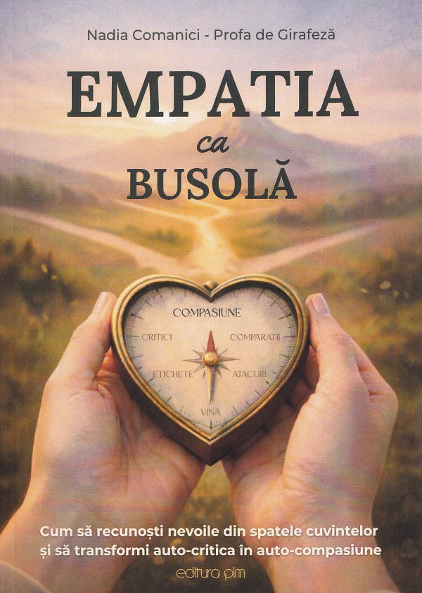 Coperta cărții 'Empatia ca busolă - Nadia Comanici'