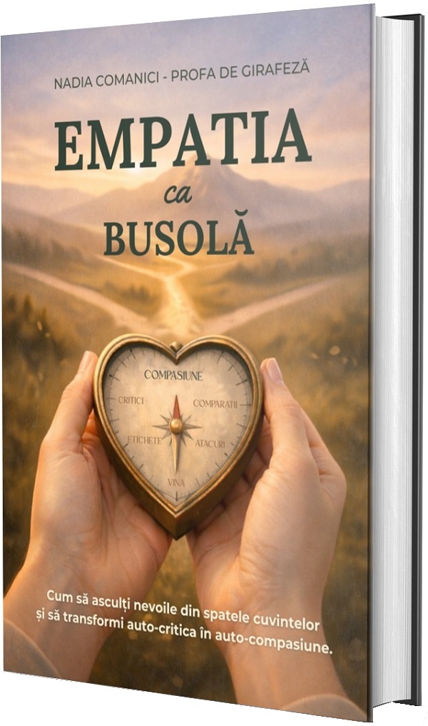Coperta cărții 'Empatia ca busolă - Nadia Comanici'