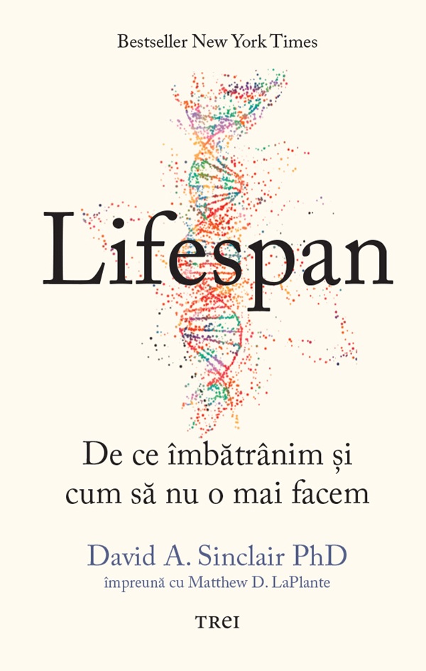 Coperta cărții 'eBook Lifespan. De ce îmbătrânim și cum să nu o mai facem - David A. Sinclair'