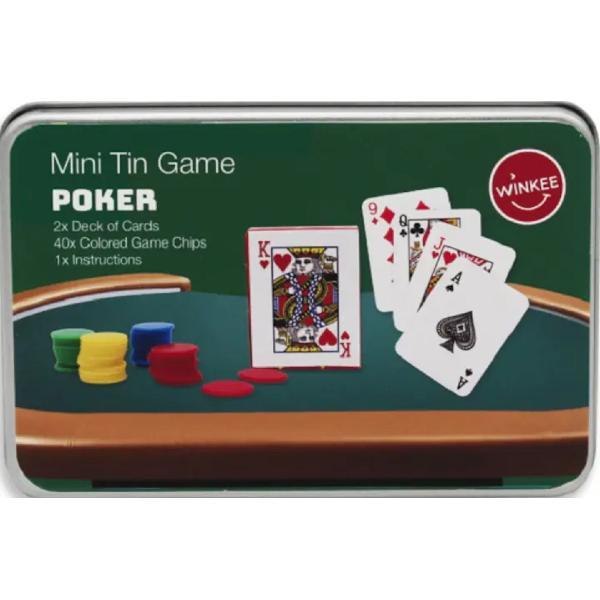Mini joc de Poker. Mini Tin Game