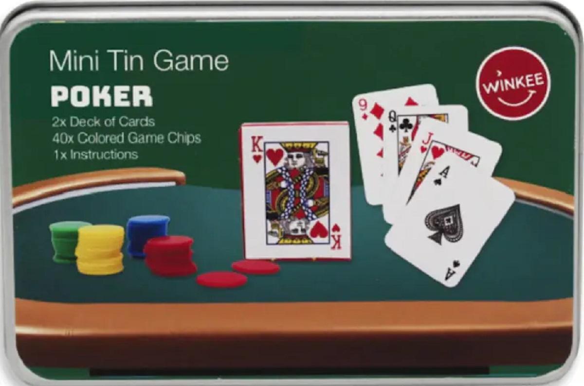 Imaginea produsului 'Mini joc de Poker. Mini Tin Game'