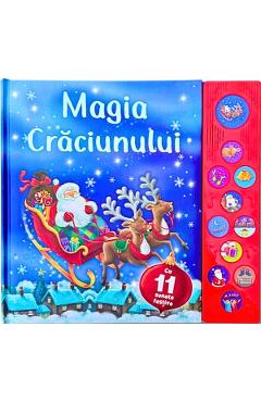 Coperta cărții 'Magia Crăciunului cu 11 sunete festive'