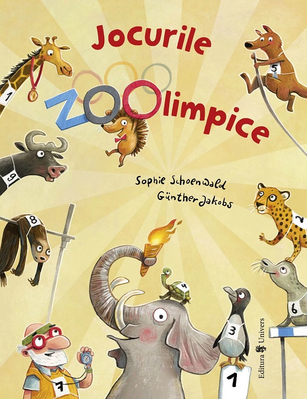 Coperta cărții 'Jocurile Zoolimpice - Sophie Schoenwald'