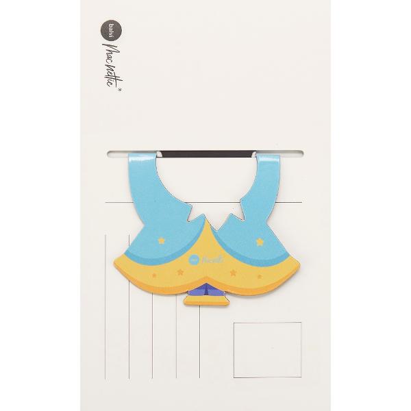 Semn de carte magnetic + carte postala. Starshine