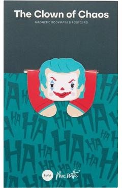 Imaginea produsului 'Semn de carte magnetic + Carte poștală. The Clown of Chaos'