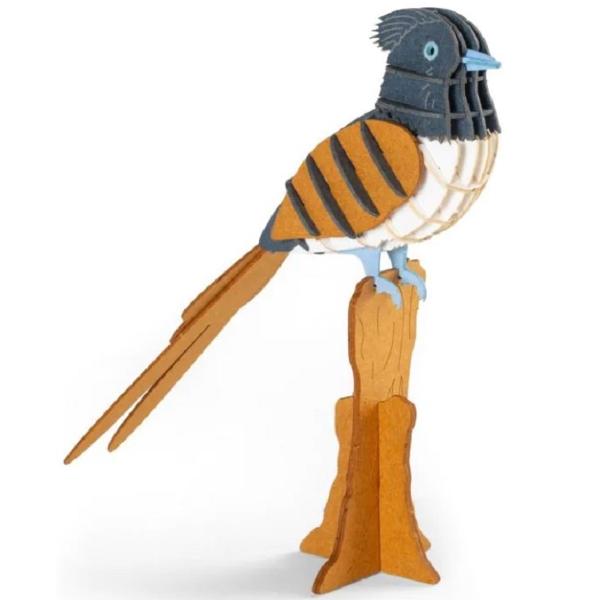Puzzle 3D: Paradise Flycatcher