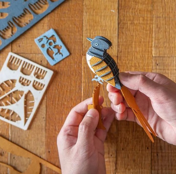 Imaginea produsului 'Puzzle 3D: Paradise Flycatcher'