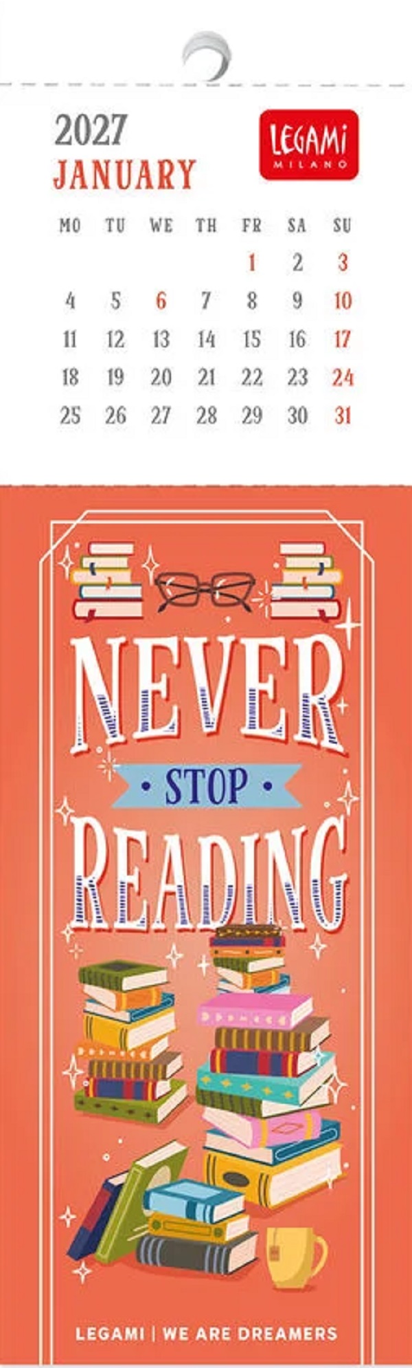 Imaginea produsului 'Calendar 2027. Semne de carte. Book Lover'