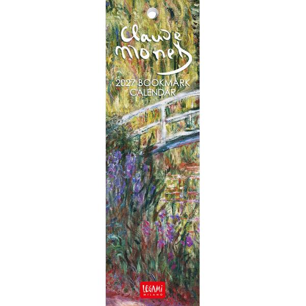 Calendar 2027. Semne de carte. Claude Monet