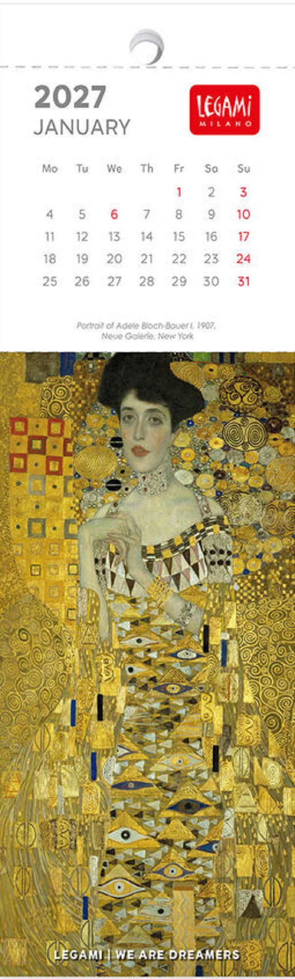 Imaginea produsului 'Calendar 2027. Semne de carte. Gustav Klimt'