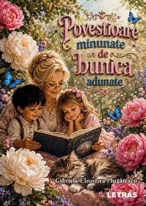Coperta cărții 'Povestioare minunate de bunica adunate - Gabriela-Eleonora Plugărescu'