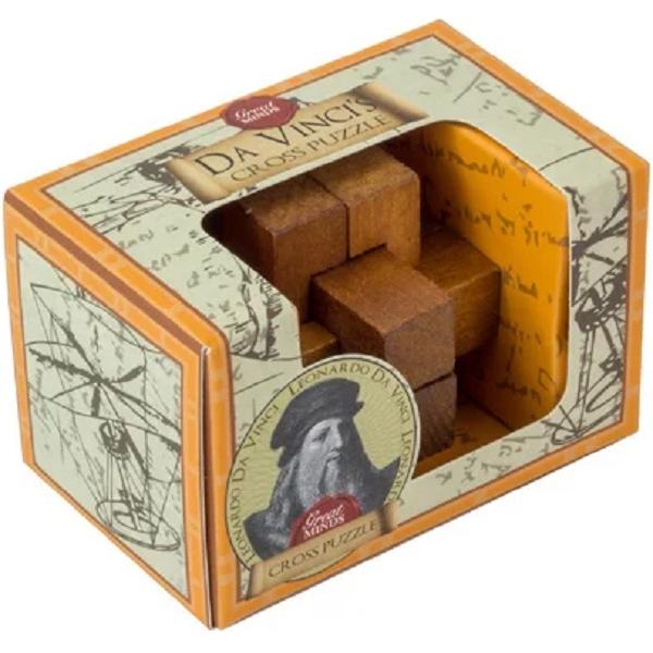 Mini puzzle mecanic. Great Minds: Da Vinci's Cross Puzzle