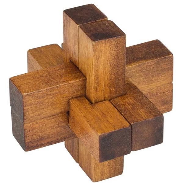 Mini puzzle mecanic. Great Minds: Da Vinci's Cross Puzzle