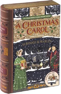 Imaginea produsului 'Puzzle Library 252 piese: A Christmas Carol'