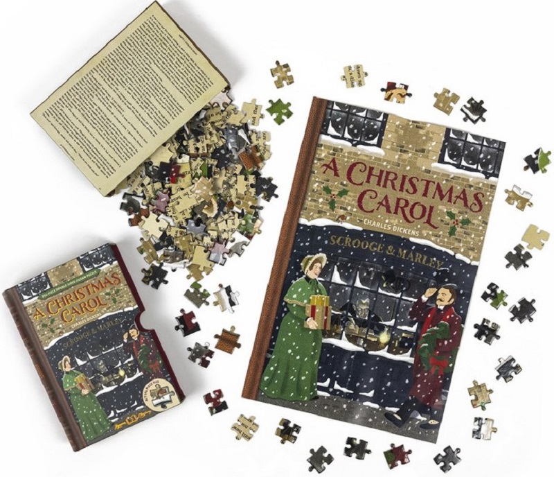 Imaginea produsului 'Puzzle Library 252 piese: A Christmas Carol'