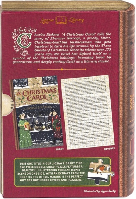 Imaginea produsului 'Puzzle Library 252 piese: A Christmas Carol'