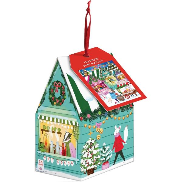 Puzzle ornament. Holiday Market. 130 piese