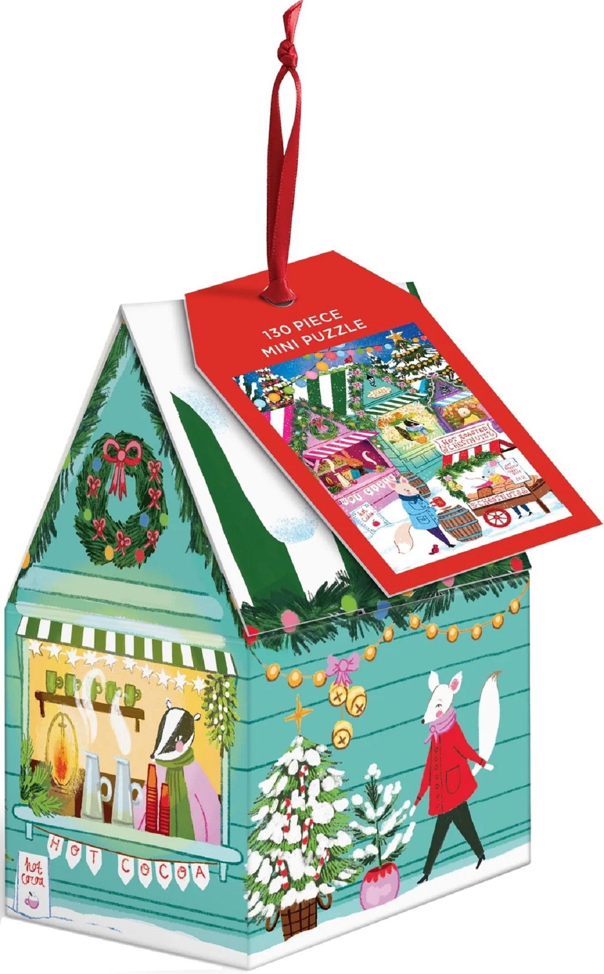 Imaginea produsului 'Puzzle ornament. Holiday Market. 130 piese'
