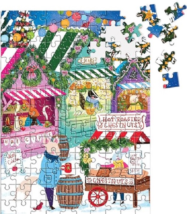 Imaginea produsului 'Puzzle ornament. Holiday Market. 130 piese'