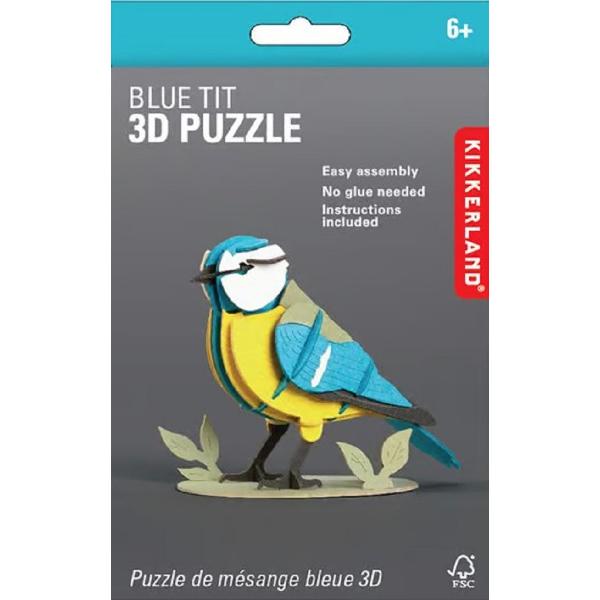 Puzzle 3D: Pitigoi albastru
