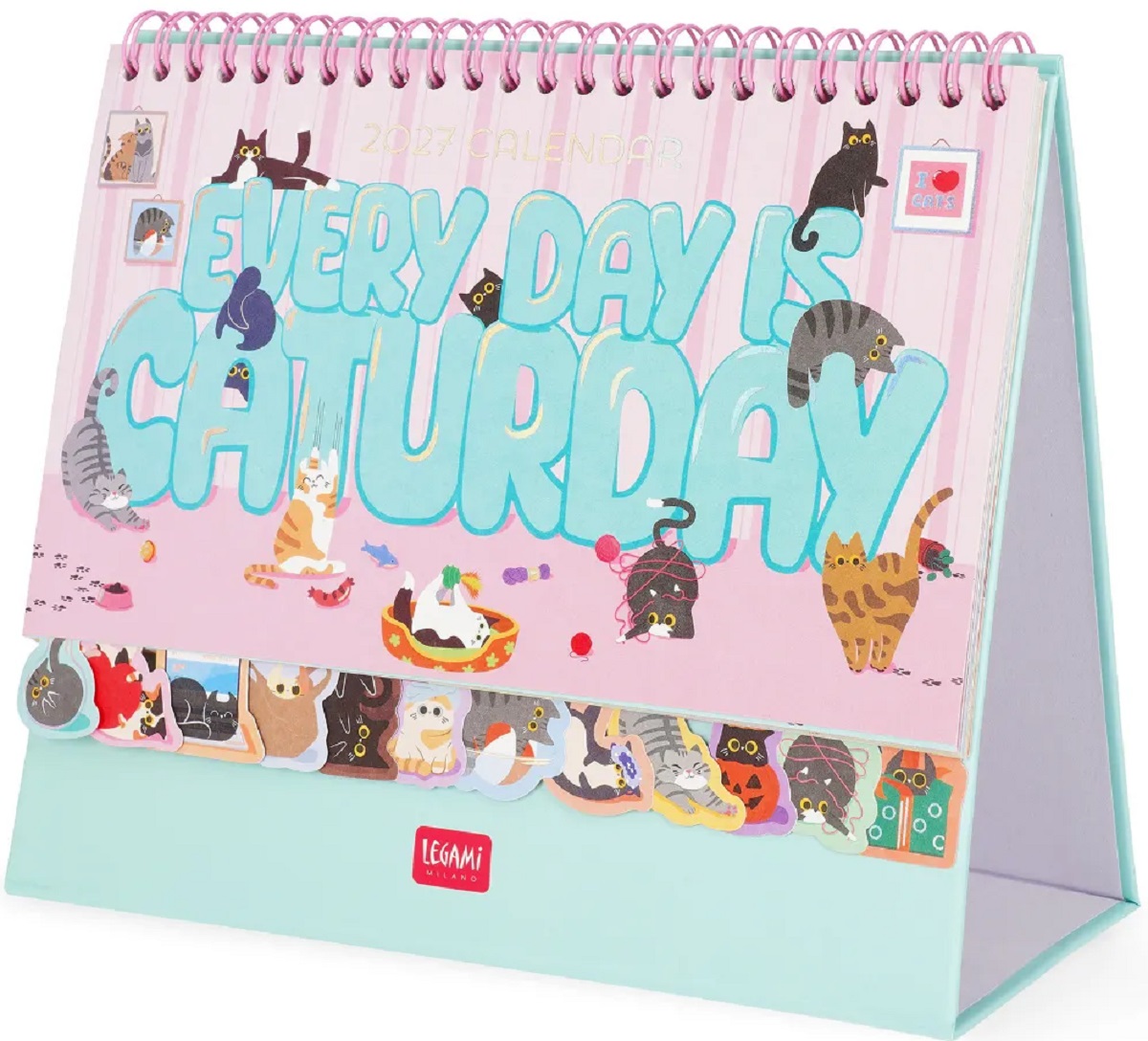Imaginea produsului 'Calendar de birou 2027. Cats'
