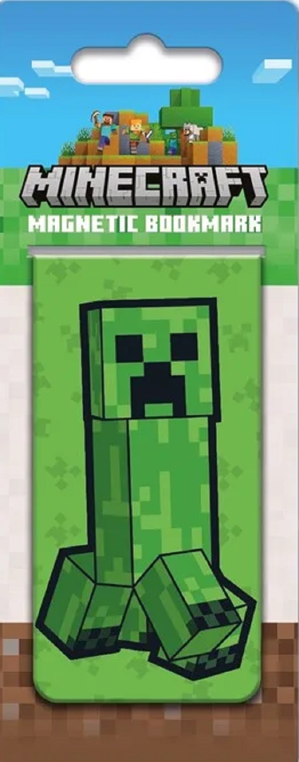 Imaginea produsului 'Semn de carte magnetic. Minecraft. Creeper'