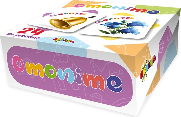 Coperta cărții 'Omonime. 24 jetoane'