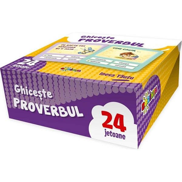 Ghiceste proverbul. 24 jetoane