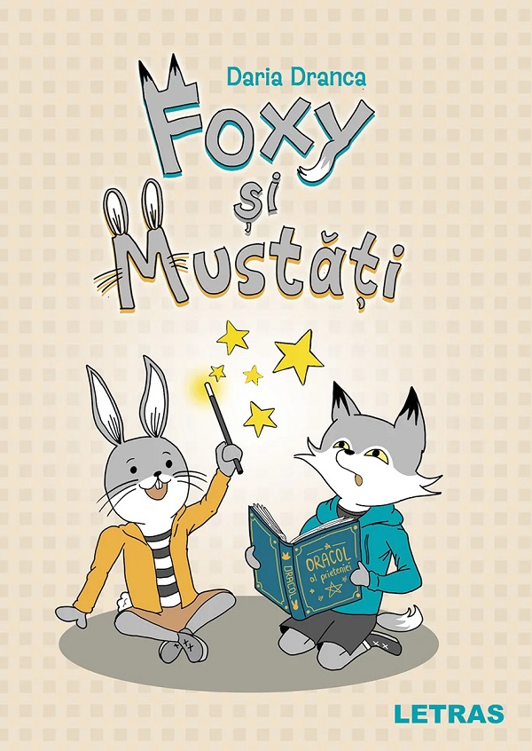 Foxy și Mustăți de Daria Dranca - coperta cărții