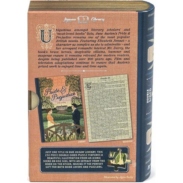 Puzzle Library 252 piese: Pride and Prejudice