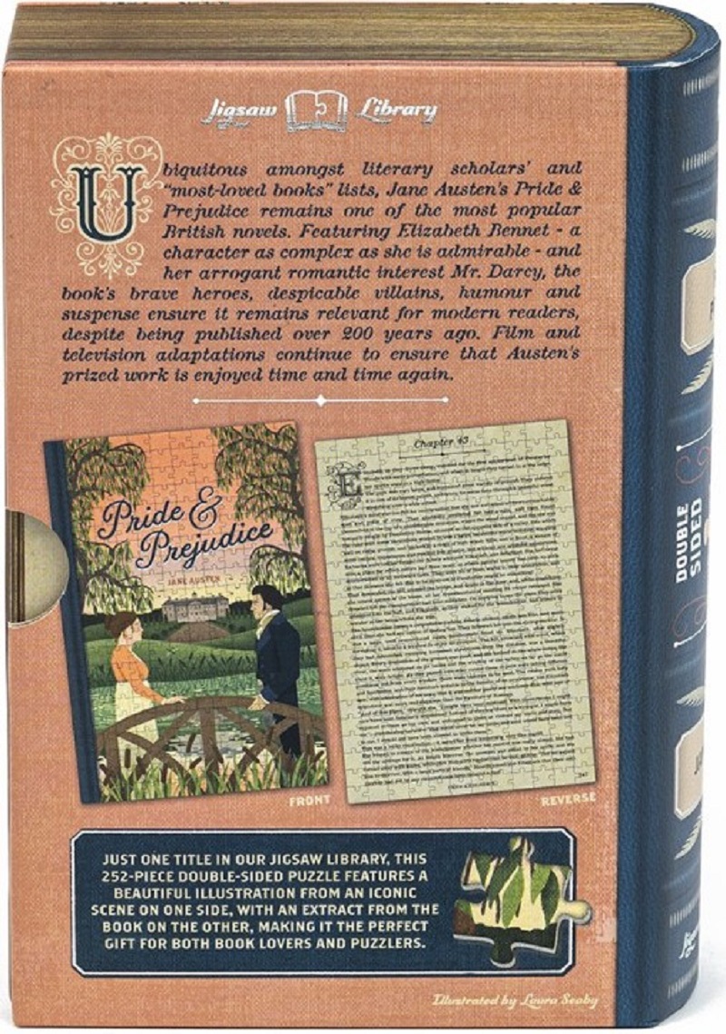 Imaginea produsului 'Puzzle Library 252 piese: Pride and Prejudice'