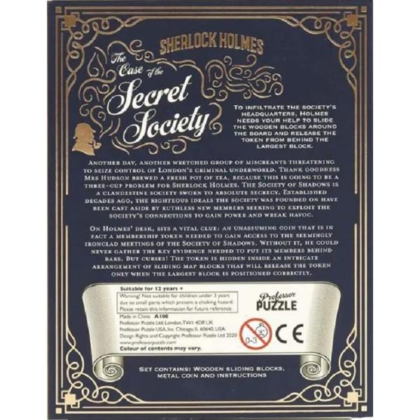 Joc puzzle: The Case of the Secret Society