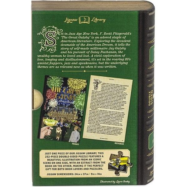 Puzzle Library 252 piese: The Great Gatsby