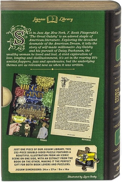 Imaginea produsului 'Puzzle Library 252 piese: The Great Gatsby'