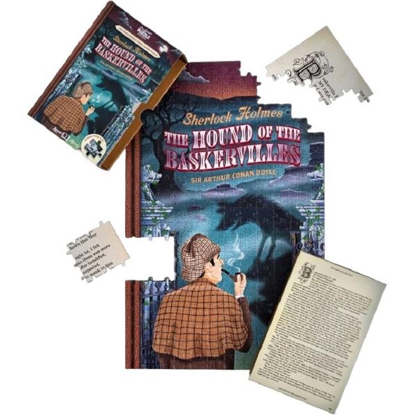 Puzzle Library 252 piese: The Hound of The Baskervilles