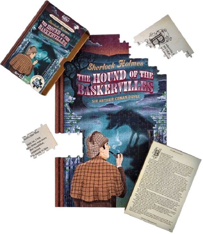 Imaginea produsului 'Puzzle Library 252 piese: The Hound of The Baskervilles'