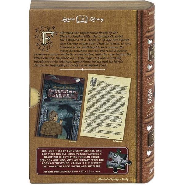 Puzzle Library 252 piese: The Hound of The Baskervilles