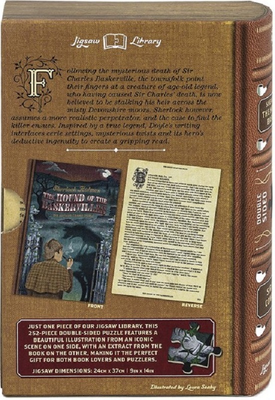 Imaginea produsului 'Puzzle Library 252 piese: The Hound of The Baskervilles'