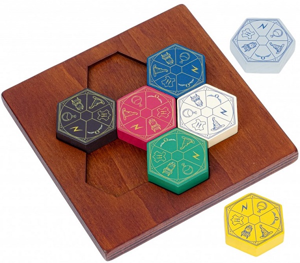 Imaginea produsului 'Hexagon puzzle. Harry Potter'