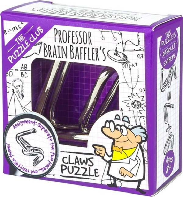 Imaginea produsului 'Mini puzzle mecanic: Professor Brain Baffler’s. Claws Puzzle'