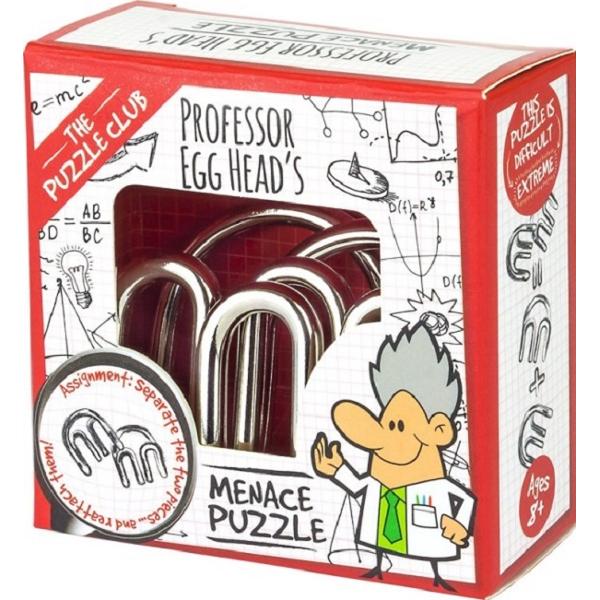 Mini puzzle mecanic: Professor Egg Head. Menace Puzzle