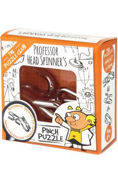 Imaginea produsului 'Mini puzzle mecanic: Professor Head Spinner. Pinch Puzzle'