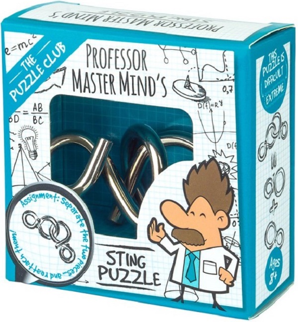 Imaginea produsului 'Mini puzzle mecanic: Professor Master Mind's. Sting Puzzle'