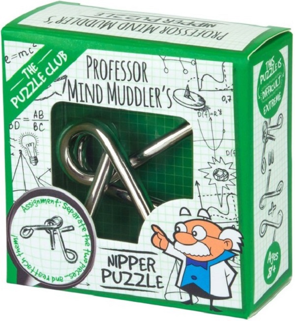 Imaginea produsului 'Mini puzzle mecanic: Professor Mind Muddler. Nipper Puzzle'